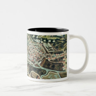 Die Belagerung von Chartres im Jahre 1568 Zweifarbige Tasse