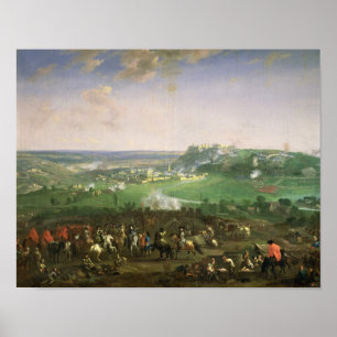 Die Belagerung von Namur, 1659 Poster