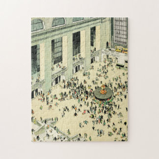 Die belebten Stunden am Grand Central Station New  Puzzle