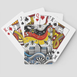 Die Beleidigung der deutschen Industrie Spielkarten