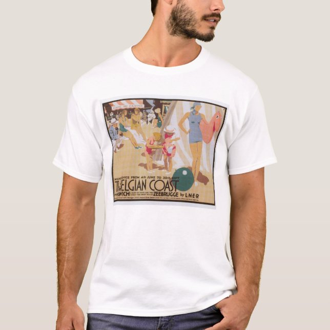 Die belgische Küste T-Shirt (Vorderseite)