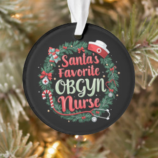 Die beliebte OBGYN-Krankenversicherung des Weihnac Ornament