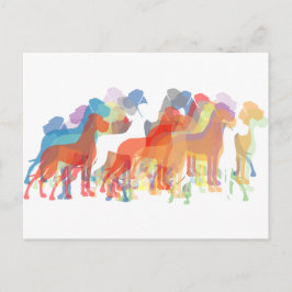 die beliebten Dänen Postkarte