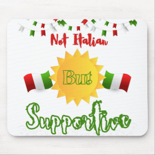 Die beliebtesten italienischen Lebensmittel und Ge Mousepad