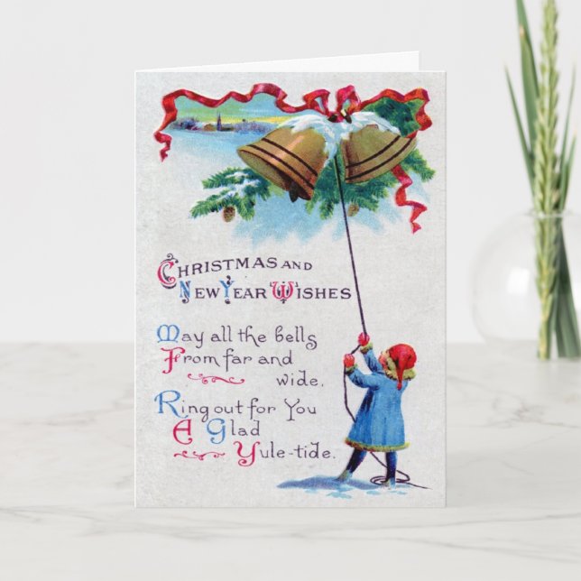 Die Bell des Weihnachten 1911 Vintag (Vorderseite)