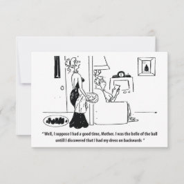 Die Belle des Balls, lustig Save The Date