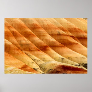 Die bemalten Hügel in den John Day Fossil Beds 2 Poster