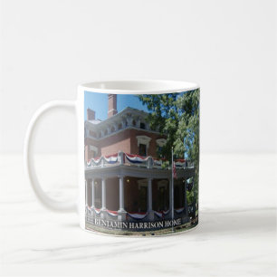 Die Benjamin- Harrisonhaus-historische Tasse