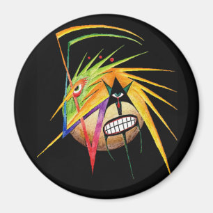 "Die Berechnungs-" Mandala-Magnet Magnet