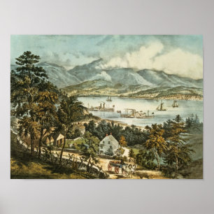 Die Berge Catskill Poster