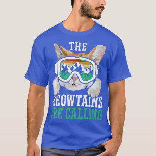 Die Berge nennen Snowboard Snowboarder S T-Shirt