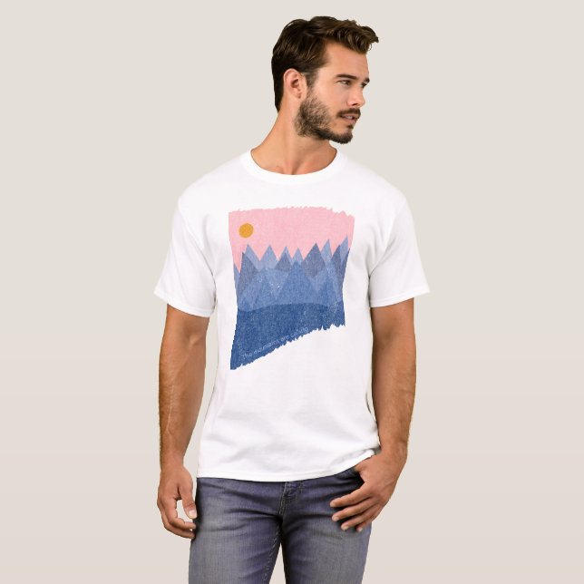 Die Berge nennen T-Shirt (Vorne ganz)
