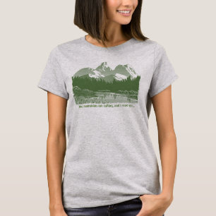 Die Berge rufen.. Design-T - Shirt