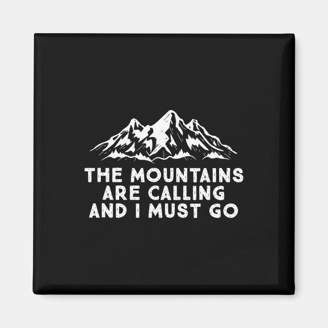 Die Berge rufen Magnet (Vorne)