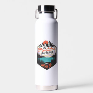 Die Berge rufen - Naturerlebnis Trinkflasche