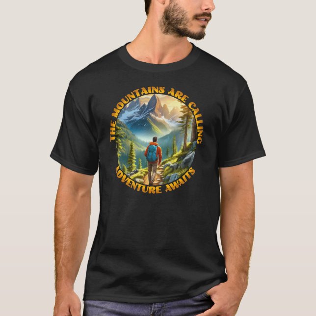 Die Berge rufen T-Shirt (Vorderseite)