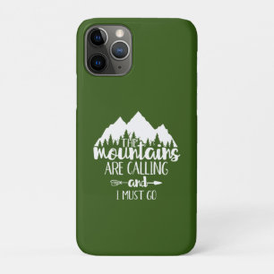 Die Berge rufen und ich muss gehen Case-Mate  iPhone Hülle