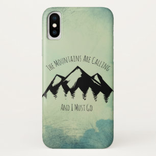 Die Berge rufen und ich muss gehen Case-Mate iPhone Hülle