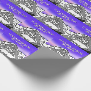 Die Berge rufen und ich muss gehen Geschenkpapier