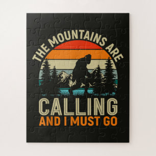 Die Berge rufen und ich muss gehen Puzzle