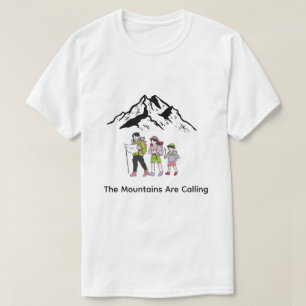 Die Berge rufen Wander-T-Shirt   Mountai T-Shirt