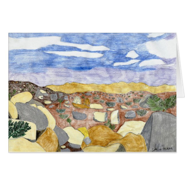 Die Berggipfel durch Julia Hanna (Vorderseite (Horizontal))