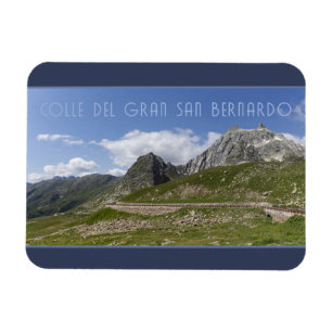 Die Bergstrasse nach Italien, Aostatal. Magnet