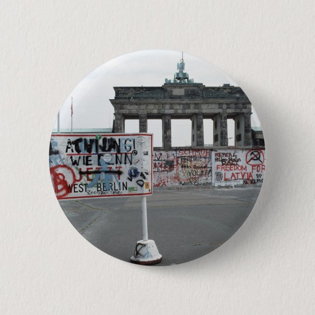 Die Berliner Mauer Button (Vorderseite)