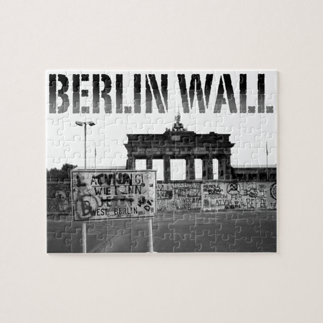 Die Berliner Mauer Deutschland 1989 - Pro-Foto Puzzle (Horizontal)