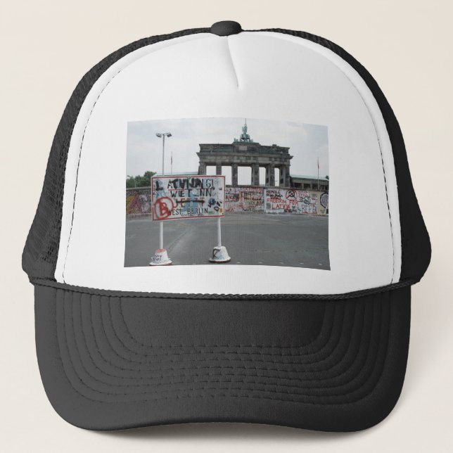 Die Berliner Mauer Truckerkappe (Vorderseite)