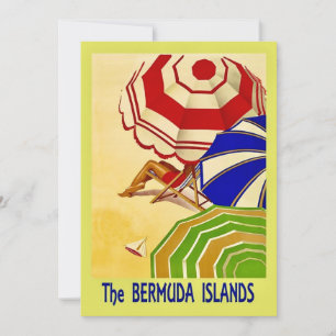 Die Bermuda-Inseln 5x7 große Postkarte
