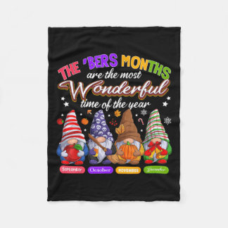 Die Bers Monate sind die schönste Zeit der Fleecedecke