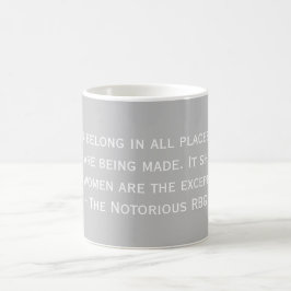 Die berüchtigte RBG Quote-Tasse Kaffeetasse