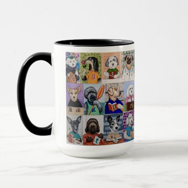Die Berufliche Hunde-Tasse Tasse (Links)