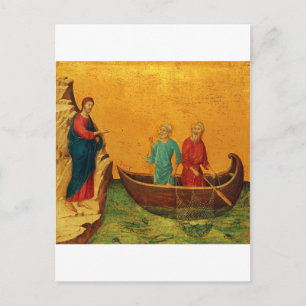 Die Berufung der Apostel Petrus und Andreas Postkarte