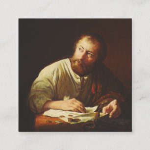 Die Berufung des Apostels Matthäus Quadratische Visitenkarte