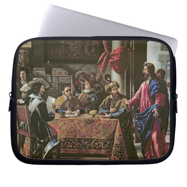Die Berufung von St Matthew Laptopschutzhülle (Vorderseite)
