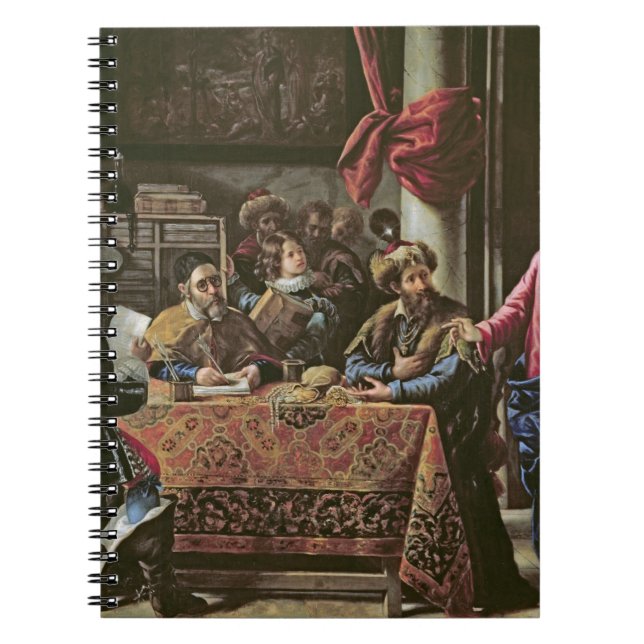 Die Berufung von St Matthew Notizblock (Vorderseite)