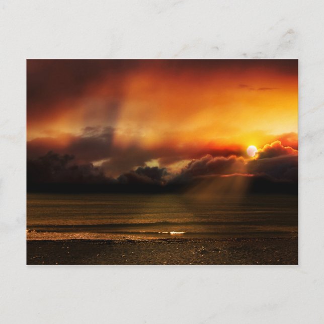 Die Beruhigung - Postkarte (Vorderseite)