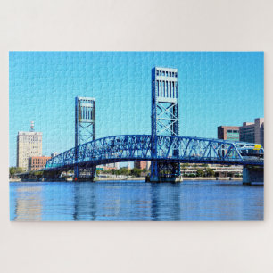 Die berühmte Blaue Brücke Puzzle