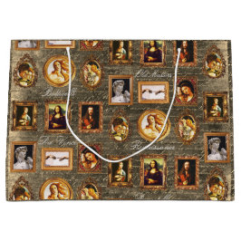 Die berühmte Gerahmte Kunst der Renaissance Große Geschenktüte