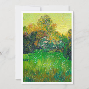 Die berühmte grüne van Gogh Gemälde Einladung