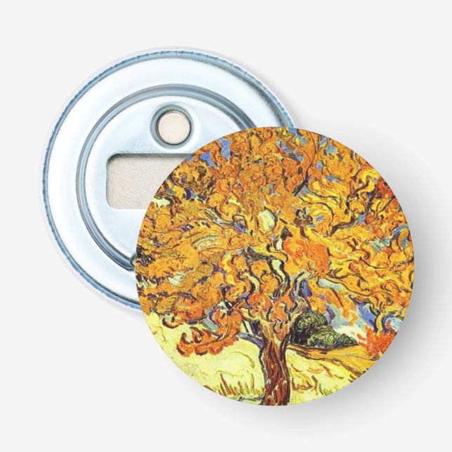 Die berühmte Kunst, der Mulberry Tree. Vincent van Flaschenöffner (Vorderseite)