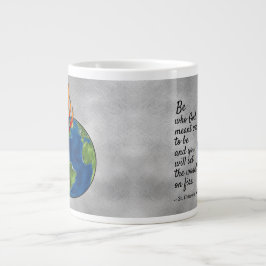 Die berühmteste Catherine von Siena Zitat Jumbo-Tasse