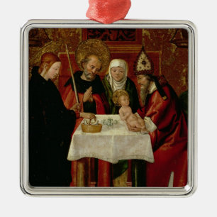 Die Beschneidungs-Darstellung im Tempel Silbernes Ornament