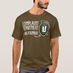 Die Beschwerdeabteilung nimmt eine Nummer-Hand-Fu T-Shirt