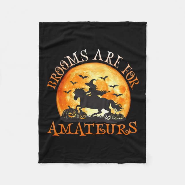 Die Besen sind für Amateure, die mit dem Pferderüc Fleecedecke (Vorderseite)