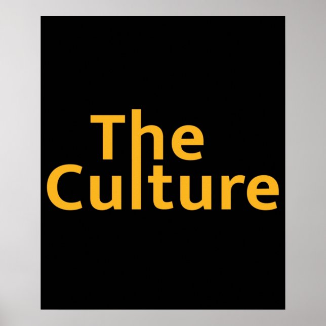 Die besondere Situation "Kultur Iain M Banks ScFi" Poster (Vorne)