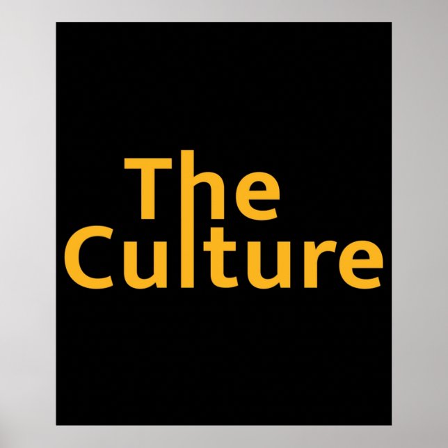 Die besondere Situation "Kultur Iain M Banks ScFi" Poster (Vorne)