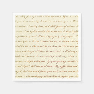 Die Best-Zitate von Jane Austen Serviette